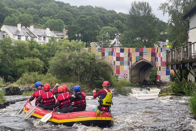 White Water Rafting Experience in River Dee in Llangollen - Safety instruction before the white water