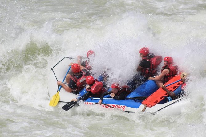 White Water Rafting in Zimbabwe - High water and low water give you different days