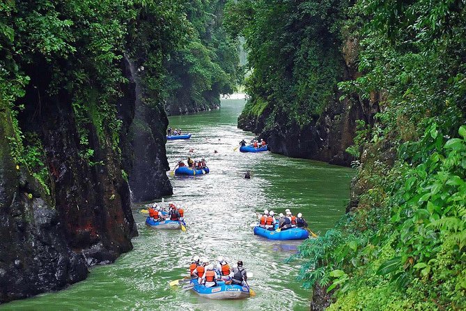 White Water Rafting Pacuare River with Lunch From Puerto Viejo - Class III-IV rapids and rainforest views