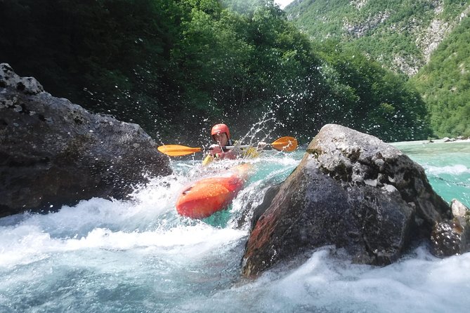Whitewater Kayak Course on Soca River - Day two: a new section based on your progress
