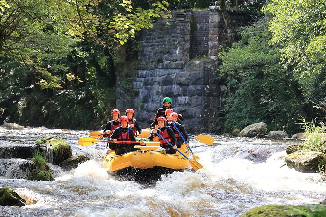 Whitewater Rafting Activity, Bala,Wales - The safety briefing comes first