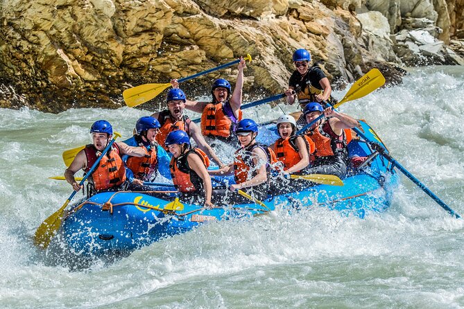Whitewater Rafting Adventure | Kicking Horse River - Scenery, geology, and the guide’s local view