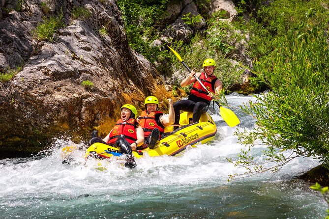 Whitewater Rafting on Cetina River from Split or Šestanovac - What it means when your raft has no guide aboard