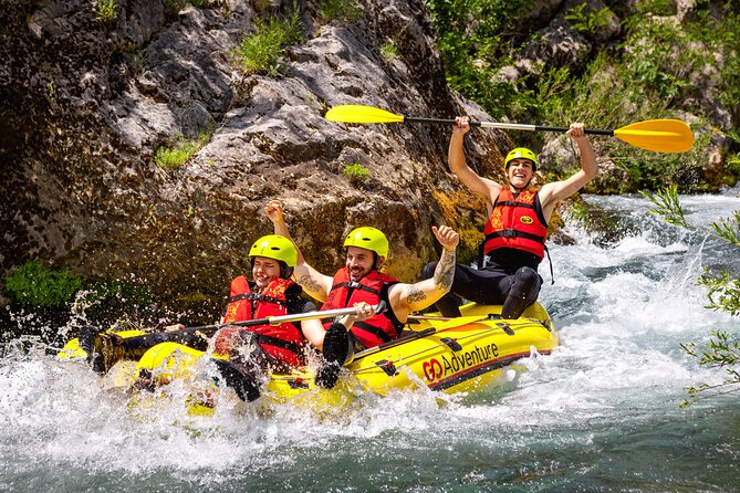 Whitewater Rafting on Cetina River from Split or Šestanovac - Two hours on clear water and Class II to IV rapids