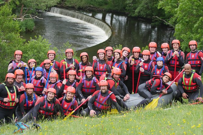Whitewater Rafting on the River Dee in Llangollen - From the Llangollen hub to Horseshoe Falls