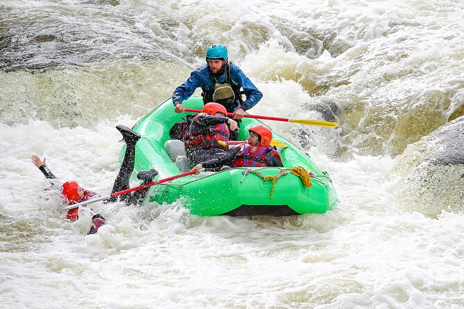 Whitewater Rafting on the River Dee in Llangollen - Why Horseshoe Falls makes a good launch point