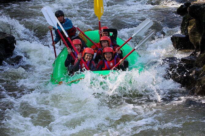 Whitewater Rafting on the River Dee in Llangollen - How much activity do you get for $90.15?