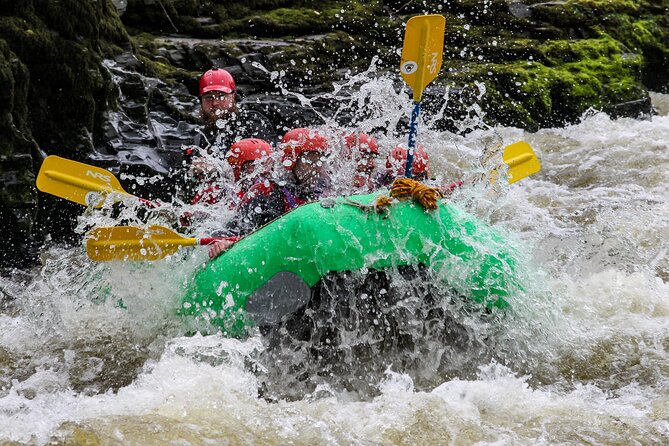 Whitewater Rafting on the River Dee in Llangollen - What the River Dee ride feels like