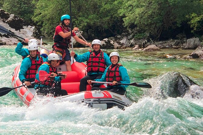 Whitewater Rafting on the Soča River in Bovec, Slovenia - What the 1.5-hour river run feels like